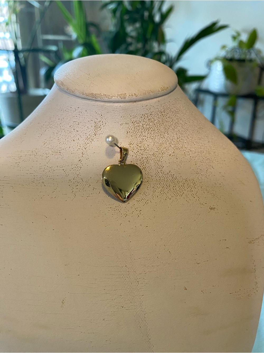 BEAUTIFUL 14K YELLOW GOLD “QUEEN OF MY HEART” PENDANT - Picture 3 of 9